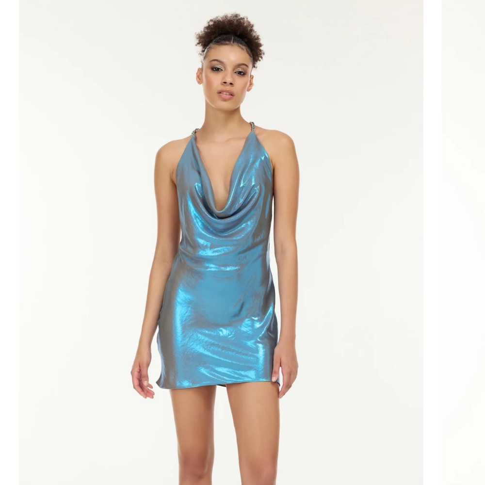 My beachy side - Charlotte Shimmer Mini Dress